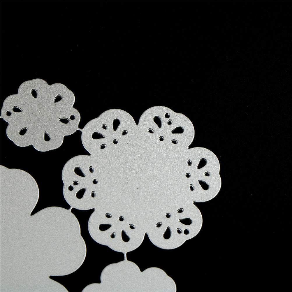Lovely Bloosom Flower Cutting Dies Scrapbooking PhotoDecor Embossing Makin.l8