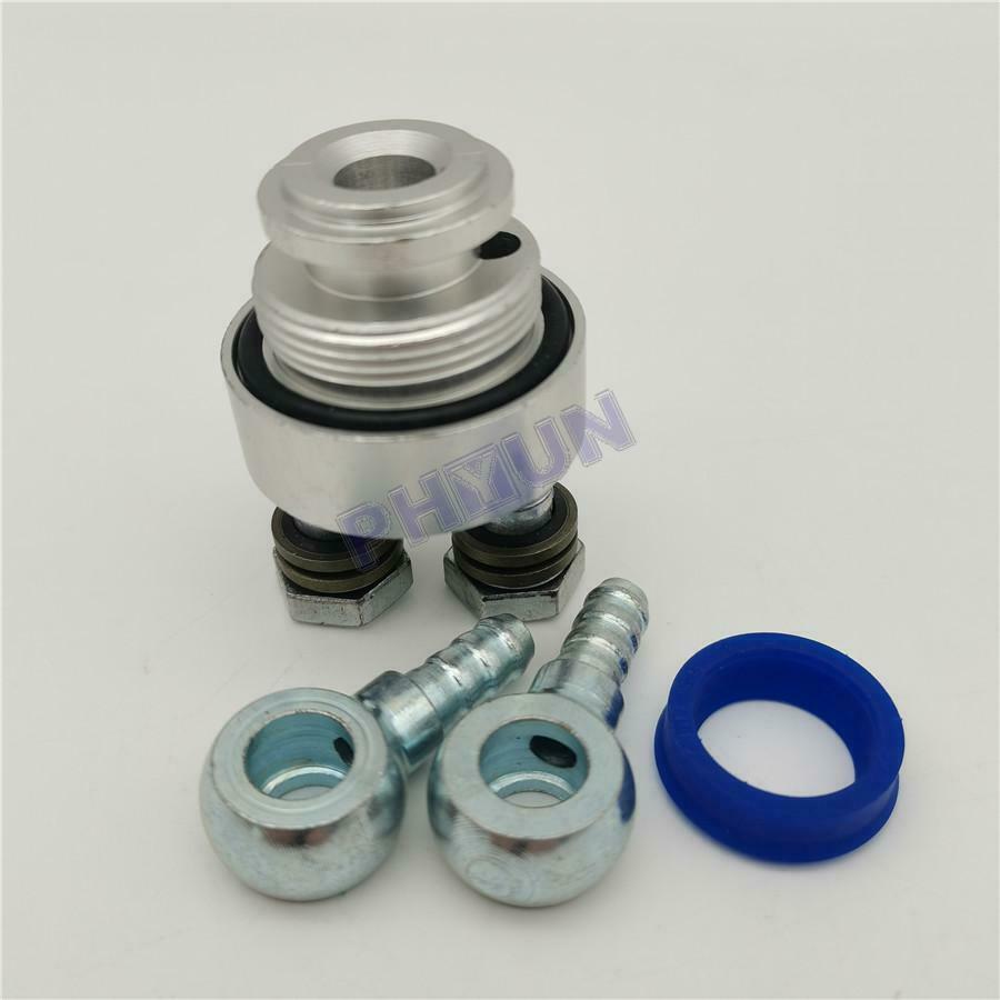 M10 * 1.0mm Oil Cooled System Adapter For Motorcycle Scooter 100cc 125cc 150cc
