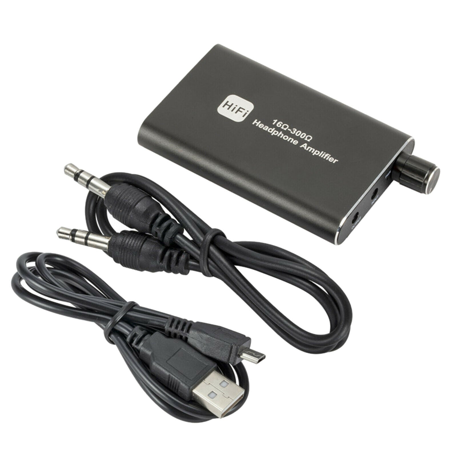 Portable Headphone Amplifier Earphone AMP w/ Audio USB Cable for PS4/PS5 MP4