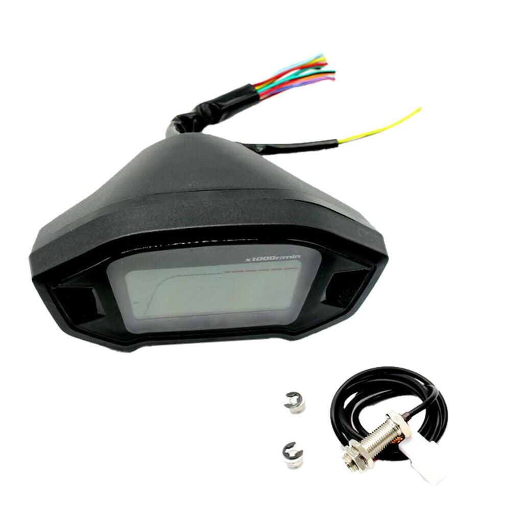 Digital Speedometer Tachometer Motorcycle Speedometer, Digital Motorcycle Fuel