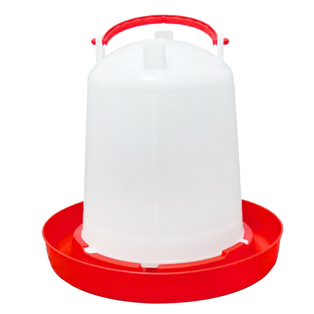 3X Plastic Chick Waterer Domestic Fowl Feeding Water Supplies 2.5L
