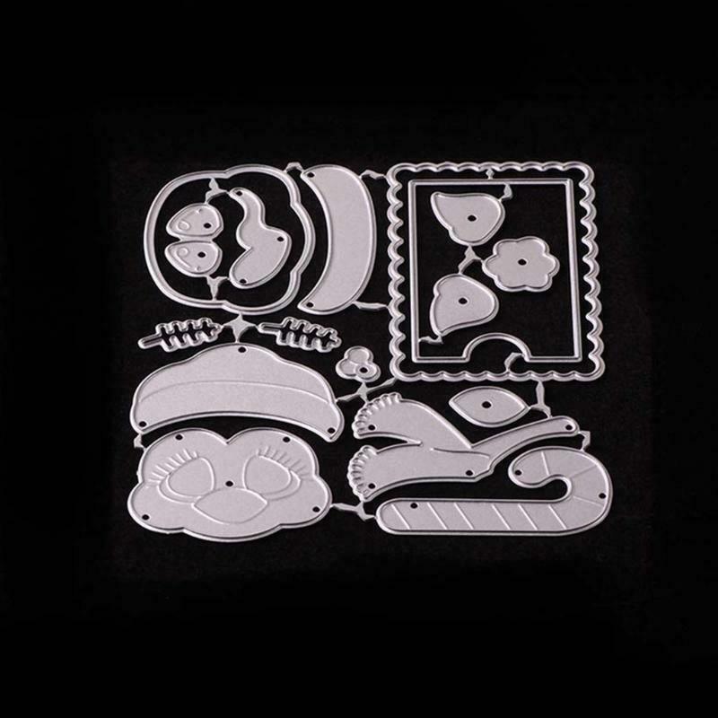 Christmas Penguin Metal Cutting Dies Stencil Scrapbook Album Paper Card Template