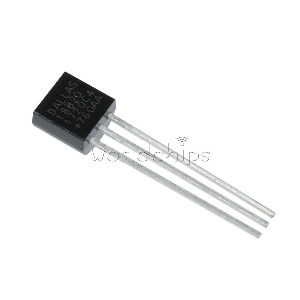 5Pcs DALLAS 18B20 DS18B20 TO-92 Wire Digital Thermometer Temperature IC Sensor