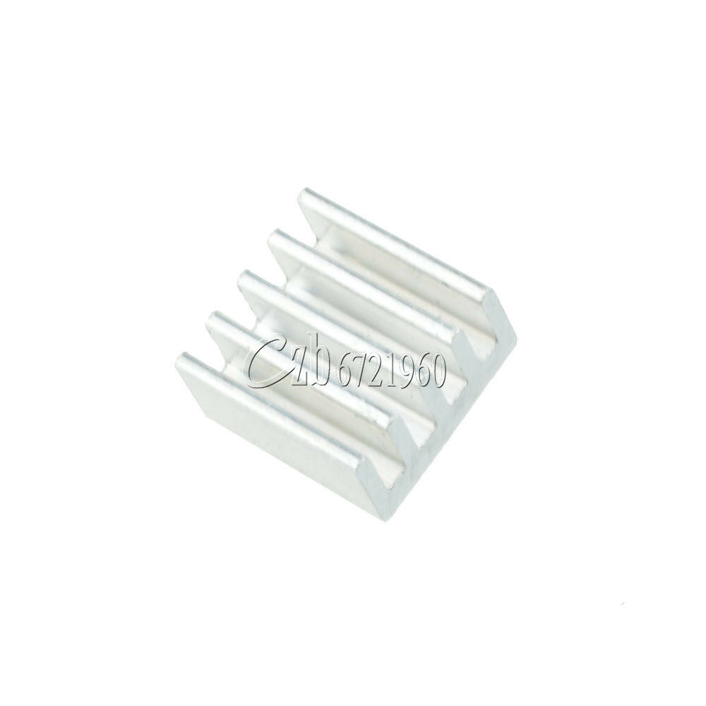 20Pcs Aluminum Heat Sink 8.8x8.8x5mm for Computer Memory A4988 Chip LED Power IC
