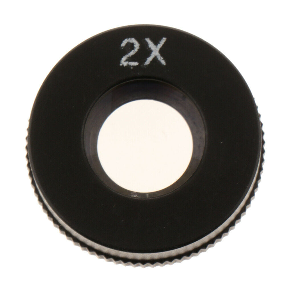 Add-on 2X 800X AUX Auxiliary Objective Barlow Lens for Stereo Microscopes