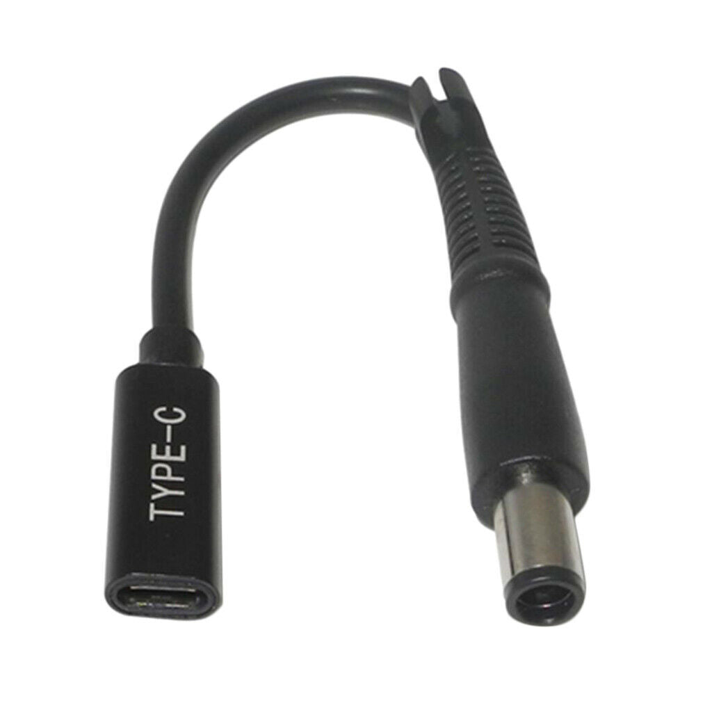 Type-C Female To 7406HP Straight Head PD Chip Line Interface Laptop Adapter