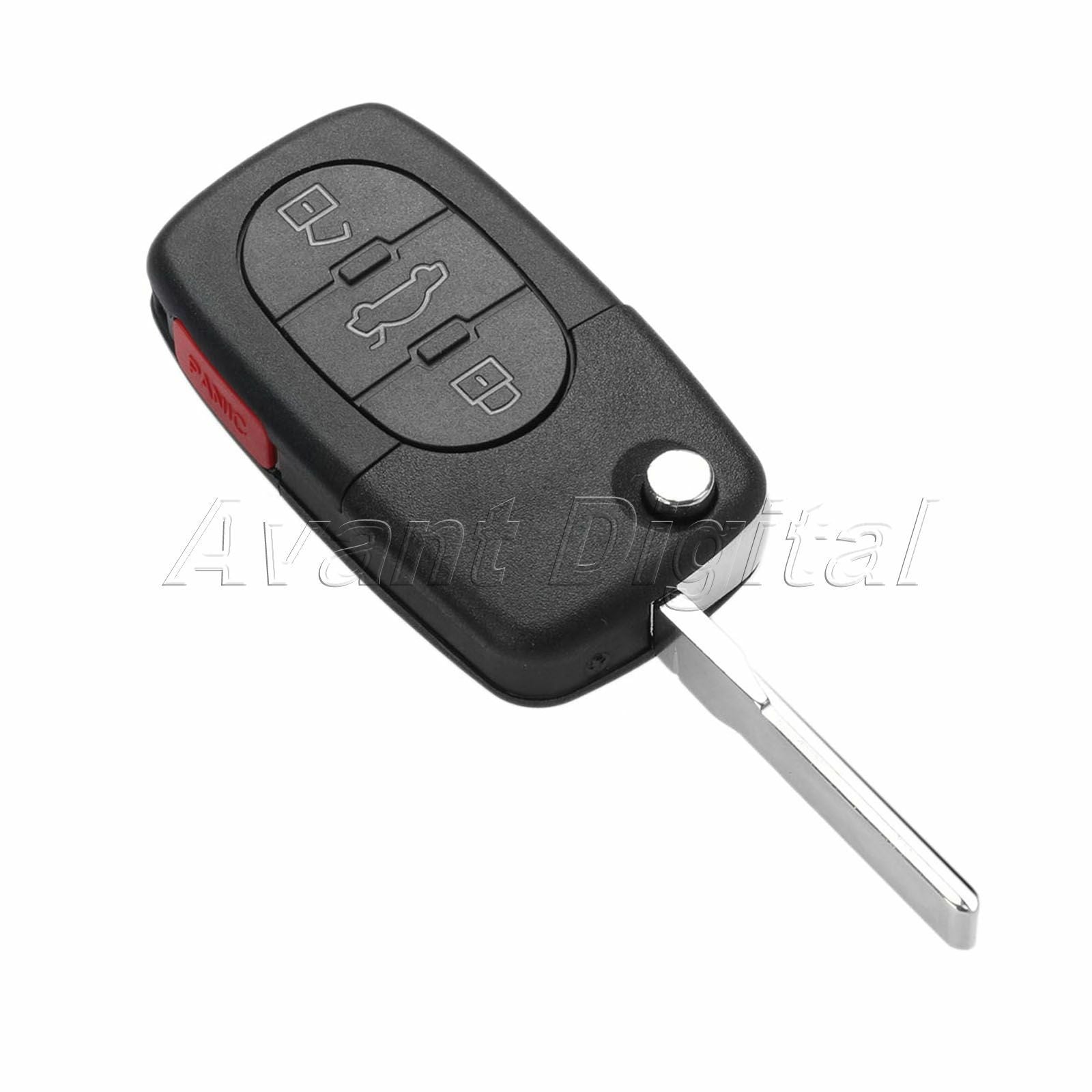 1Pc Remote Key 315MHz 4 Buttons 4D0837231P Fit For 97-00  A8 00-05  S4