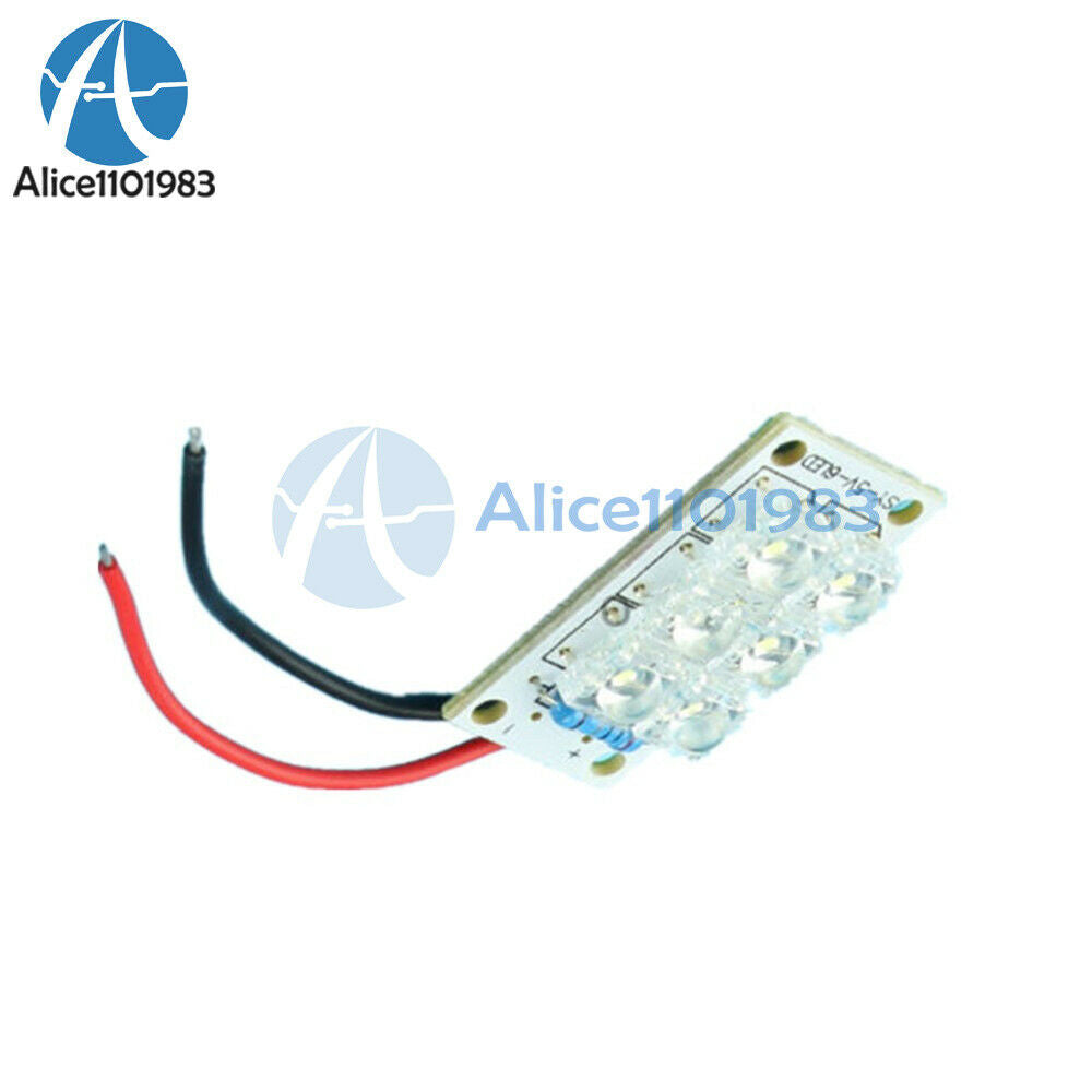 5V Led Light Panel Board White 6 Piranha Night Lights Lamp
