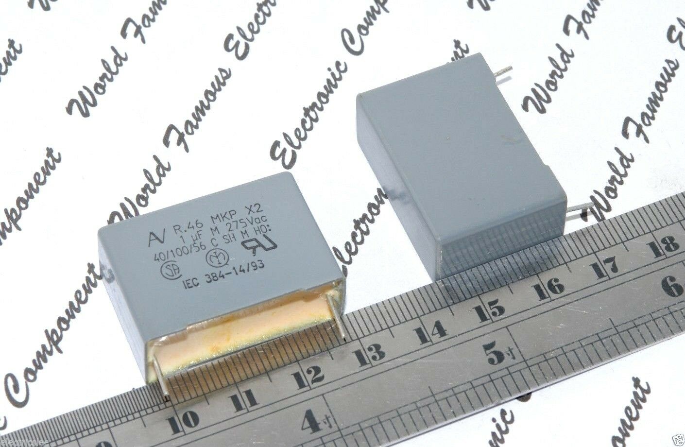 4pcs - ARCOTRONICS 1uF (1µF) 275V R.46 MKP-X2 pitch:27.5mm Capacitor