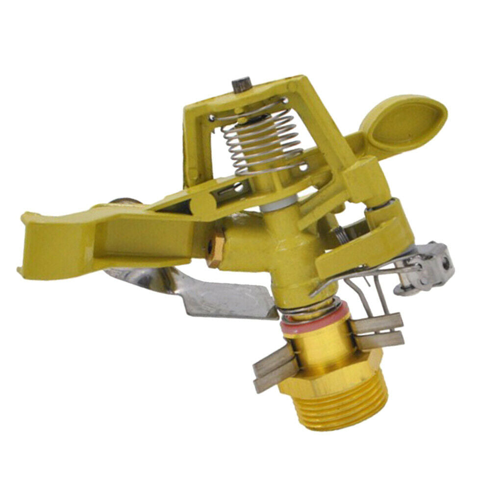 Alloy Rotary Water Irrigation Sprinkler Sprayer Adjustable 0-360 degree DN20