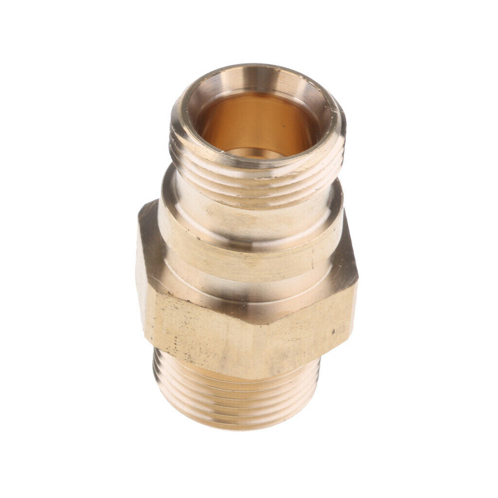 Pressure Washer Connector 22mm Male to 22mm Male Brass Coupling High Quality,