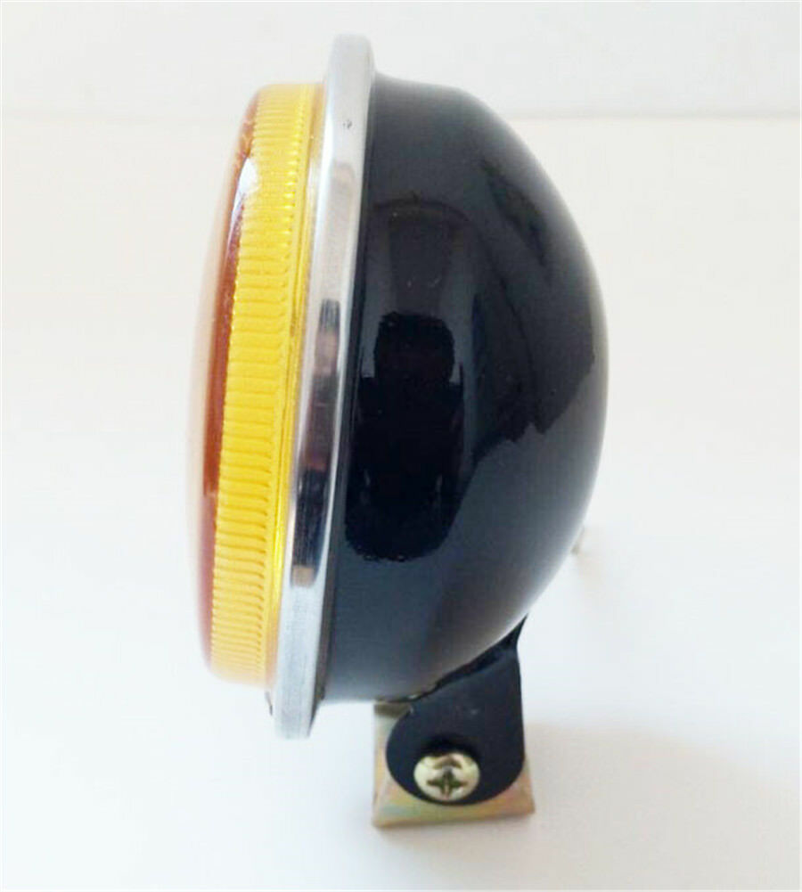 3'' 12V 55W Yellow DRL Round Car Driving Fog Lamp Work Light Anti-fog Glass