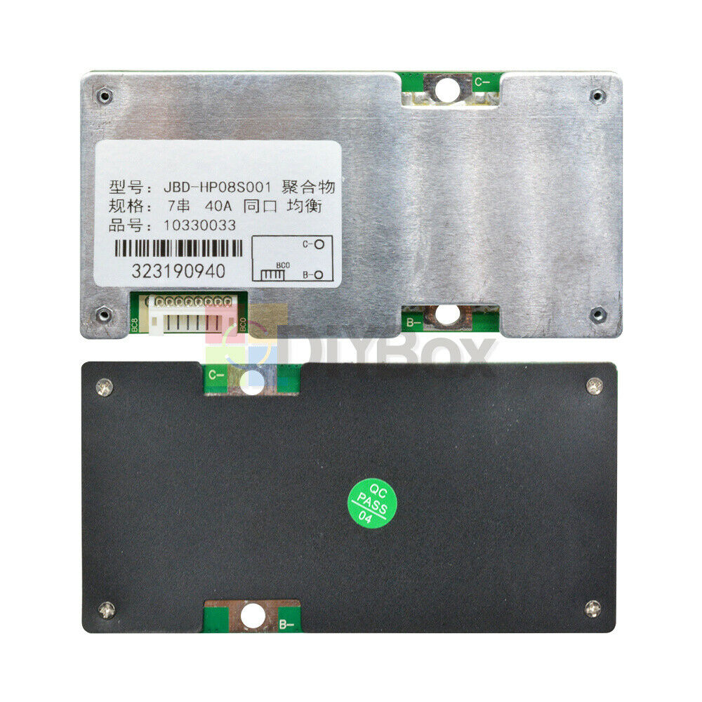 7S 24V 40A Li-ion Lithium Cell Battery Charge Protective Balance Board Module