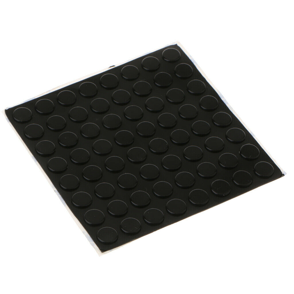 Self-adhensive Door Bumper Sound Dampening Furniture Bumpers 11x2.2mm-64pcs