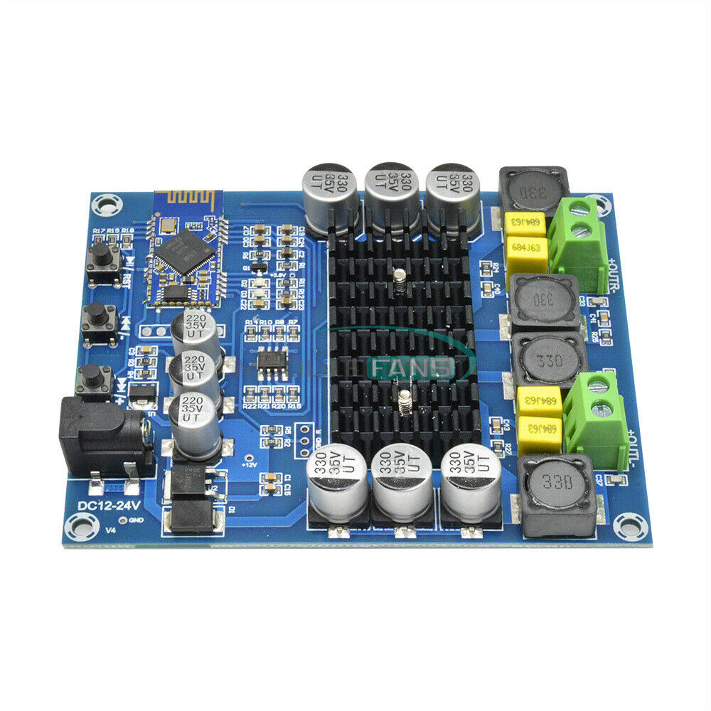 TPA3116D2 120W*2 Dual Channel Bluetooth Audio Receiver Digital Amplifier Board