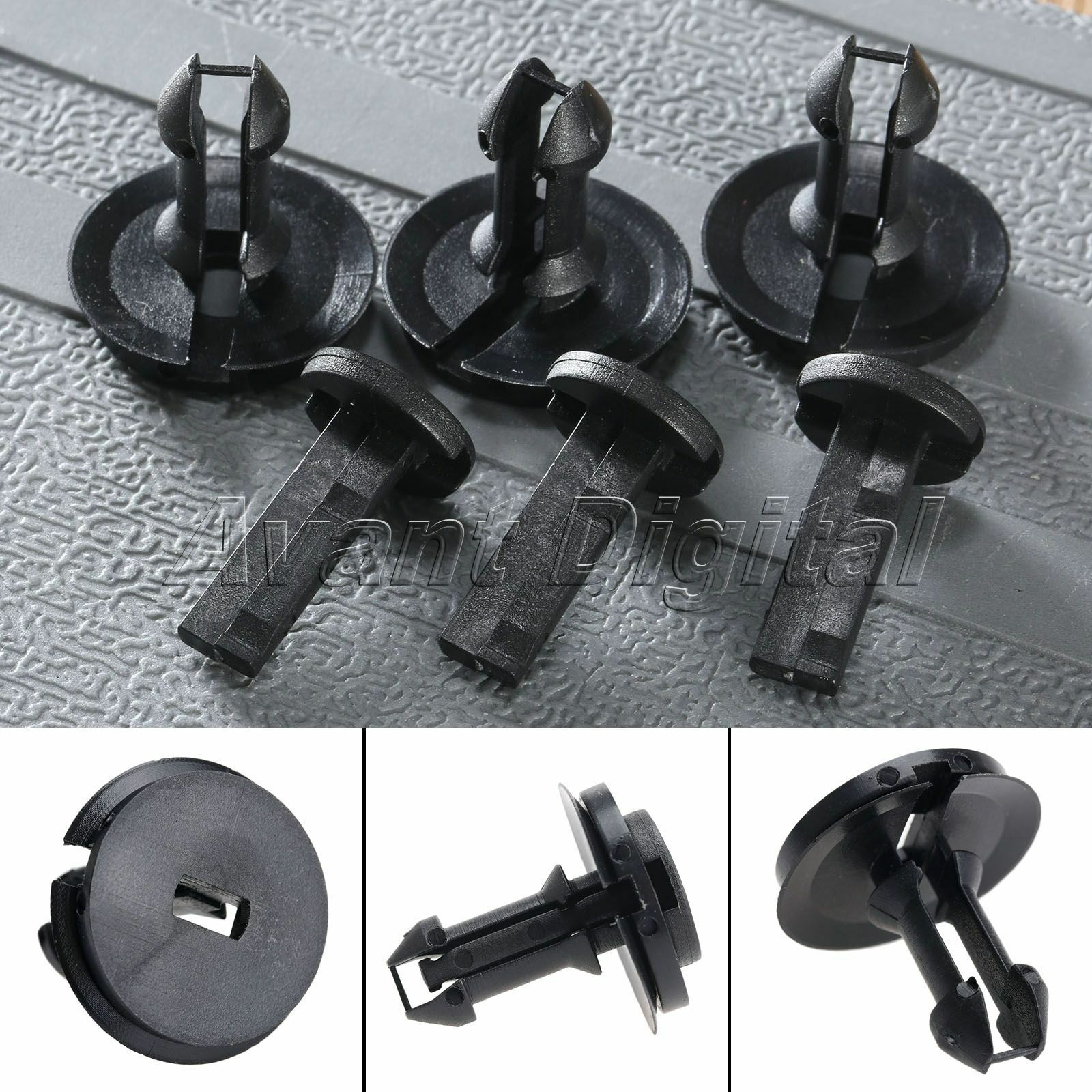 50 Trucks Silverado Lower Front Air Deflector Retainer Clip Fit for GM Chevrolet