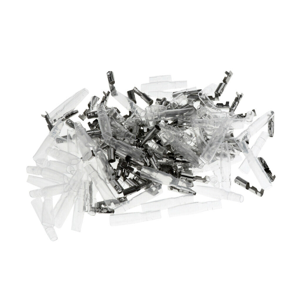 200PCS Car 3.9mm  Connectors Male & Female Wire Terminals Insulation