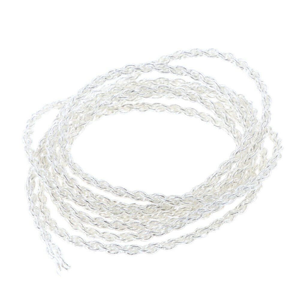 2.5mm Aux Braided Cable Slide For Ipods, Iphones, Home, Car Stereo
