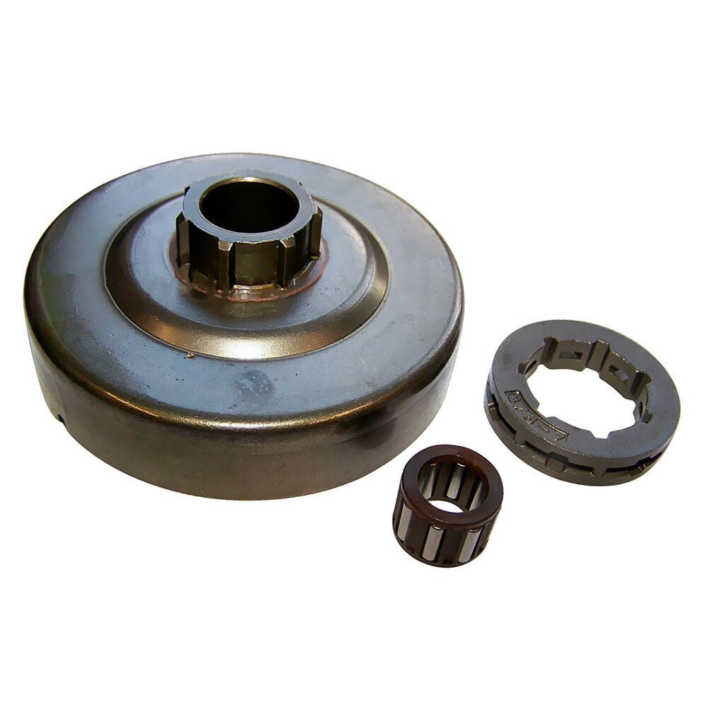 3/8"-7T Clutch Drum For Stihl MS440 Chainsaw W/ Clutch Bearing Sprocket Set