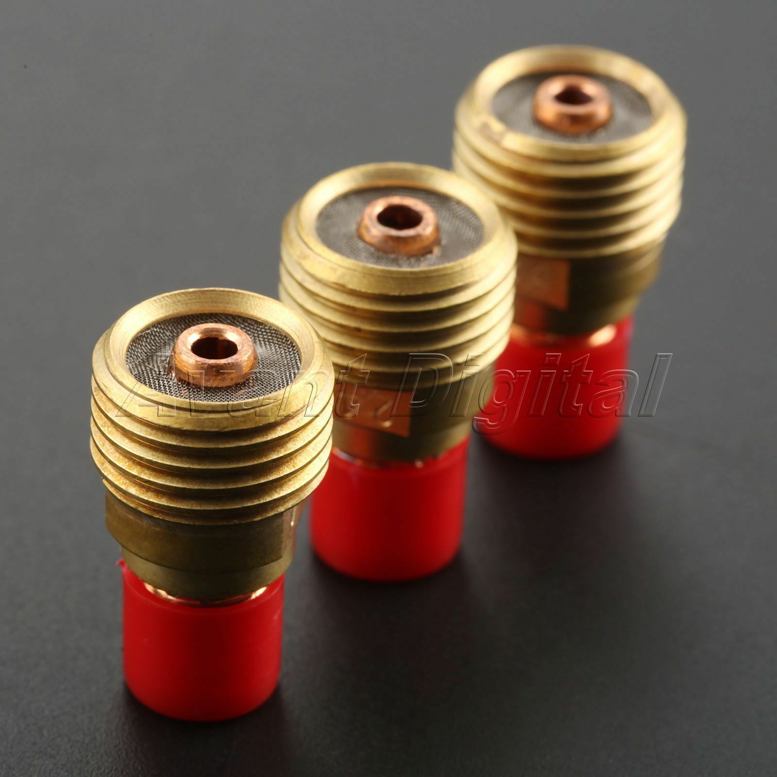 45V44 2.4mm TIG Gas Lens Collet Body SR DB PTA WP 9 20 25 Torch Supplies 3PK