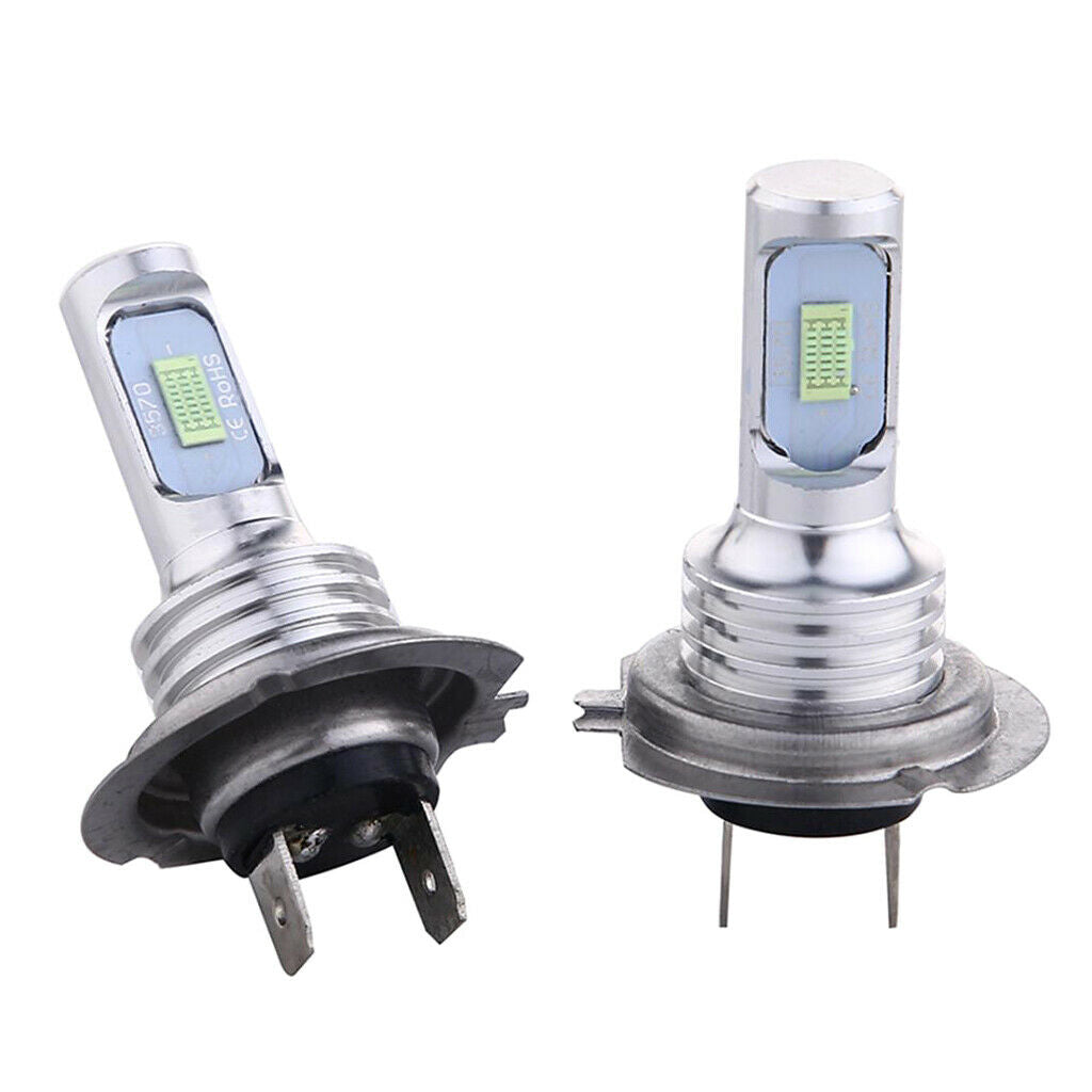 2pcs H7 LED Headlight Car 35 8000K Replace Hi/Lo Beam Bulb Lamp Ice Blue