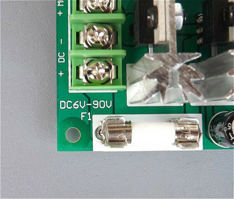 DC motor speed controller 6V-90V large PWM stepless speed control board
