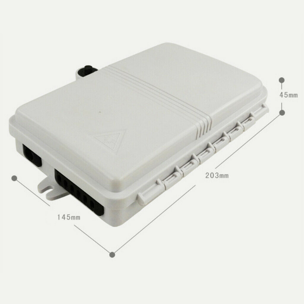 6 Core SC/FC Fiber Optic Terminal Case Box Wall Fiber Splice/Distri Panel