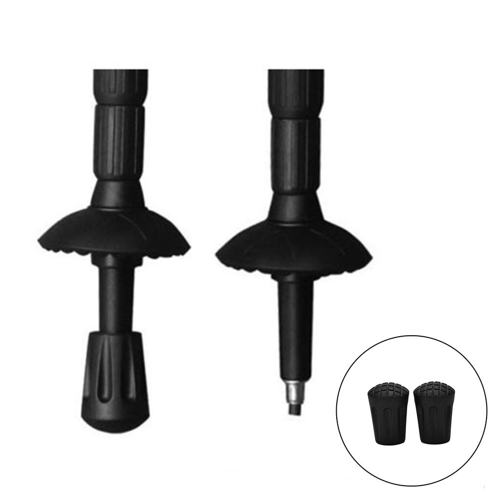 Latest Rubber Tip End Cap Hammers Trekking Pole Hiking Stick Outdoor Spor.l8