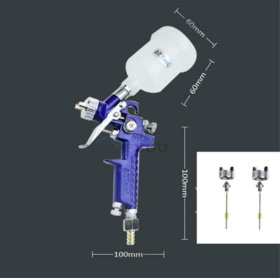 0.8/ 1.0mm Nozzle H-2000 Professional HVLP Paint Spray Gun For Car Aerial Camera