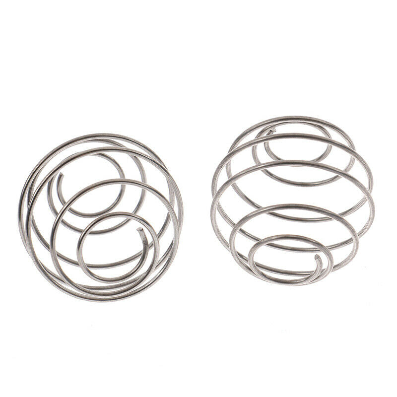Milkshake Protein Shaker Ball Mixer Stainless Steel Spring Balls Kitchen Too DF