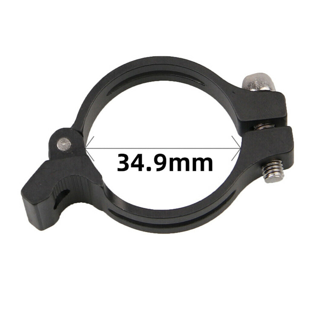 Adjustable Durable Aluminum Alloy Derailleur Clamp 34.9mm