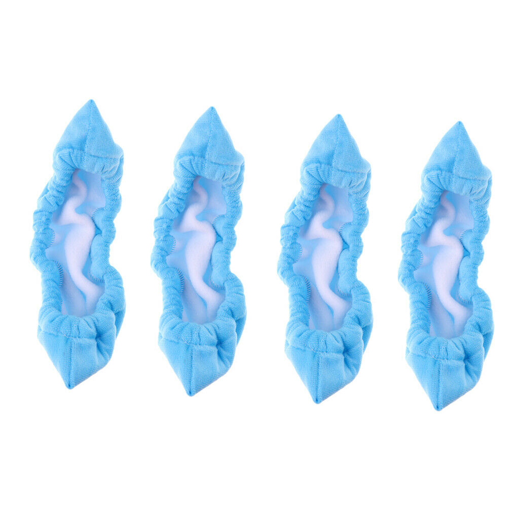 Hockey Skate Blade Covers Guards Soakers Absorbent Light Blue One Size