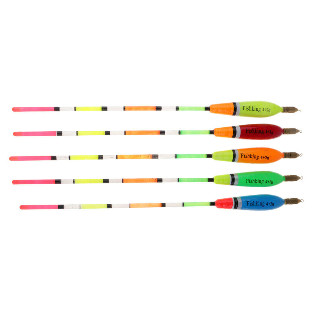 Durability Fishing Tackle Float Floater Balsa Wood Fishing Bobber Set Buoy