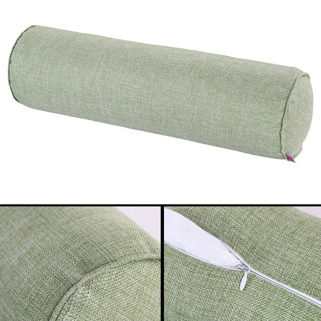3 Pieces Neck Roll Pillow Cervical Bolster Support Ankle Stress Relief