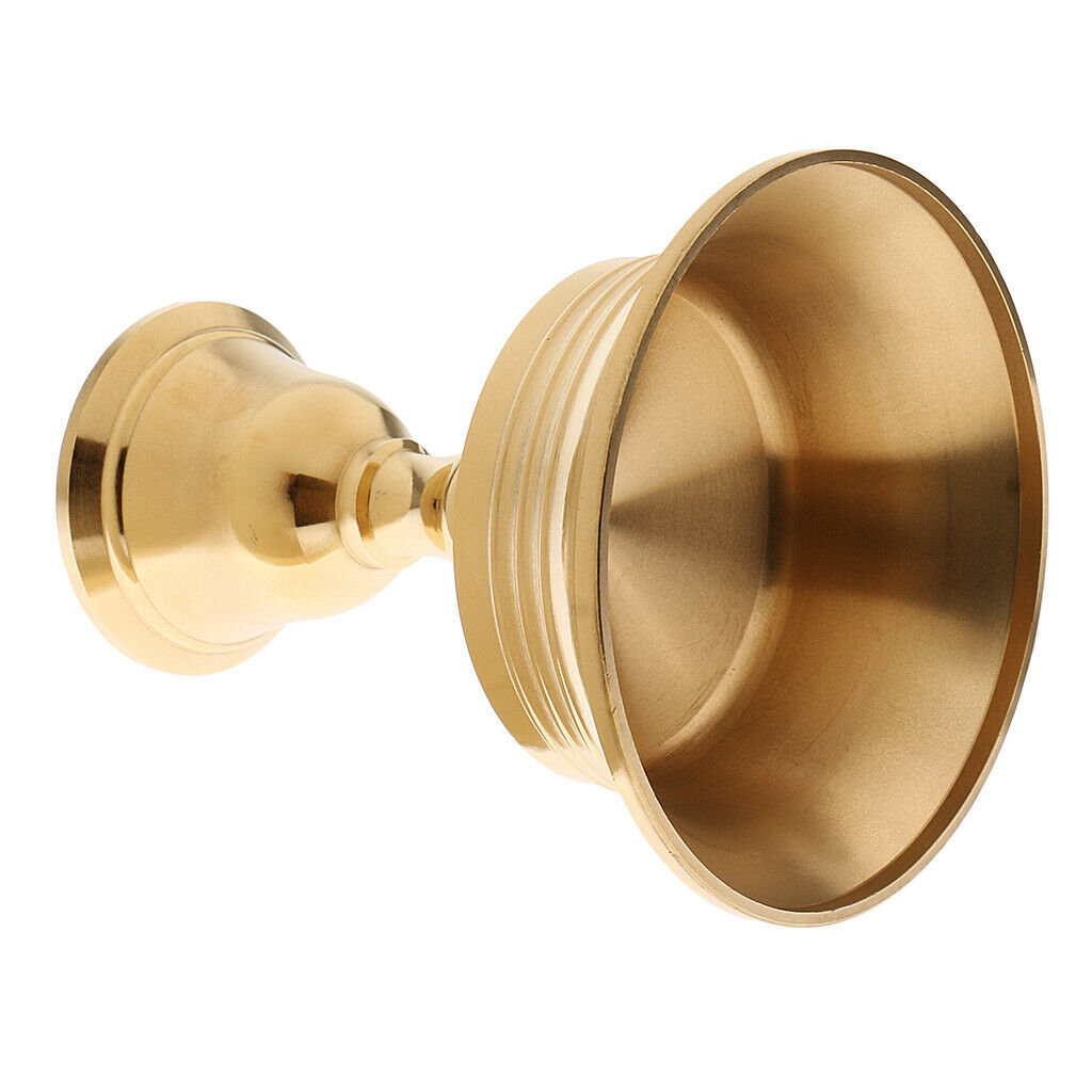 Copper Candle Holder Ghee Lamp Holder Tibetan Brass Oil Lamp Caliber 9.5cm