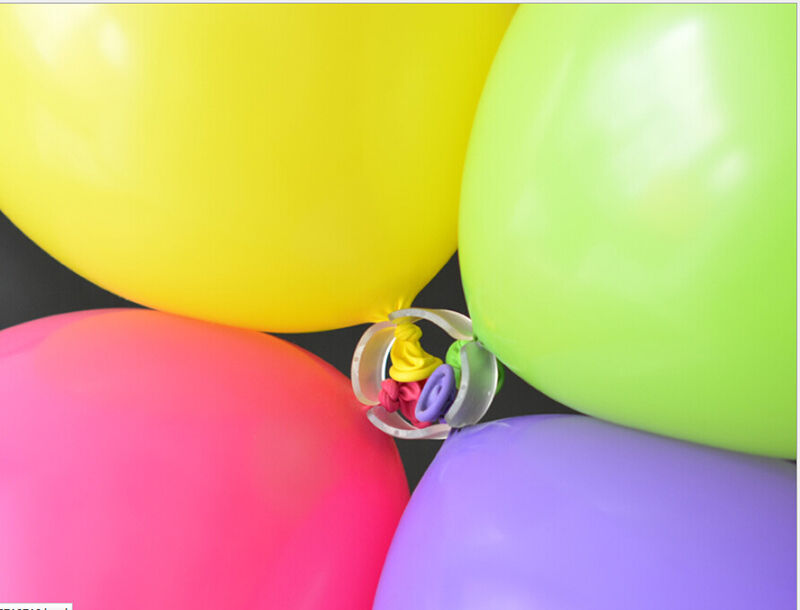 50X Decorative Helium Balloons Arch Buckle Ring Clips DIY Kit Wedding Birth m XC