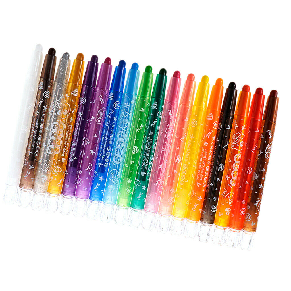 18 colors crayon crayon pastel pencil for handicraft drawing of the