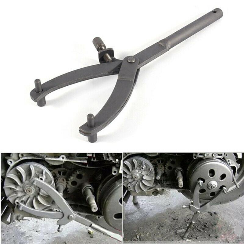 Adjustable Metal Fly Wheel Clutch Hub Rotor Sprocket Spanner Wrench Holder ZBDA