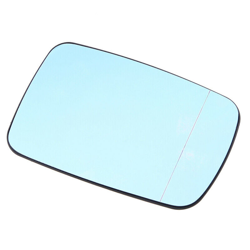For BMW E46 Coupe E65 Sedan 2001-2008 02 07 Right Side Mirror Glass Blue Heated