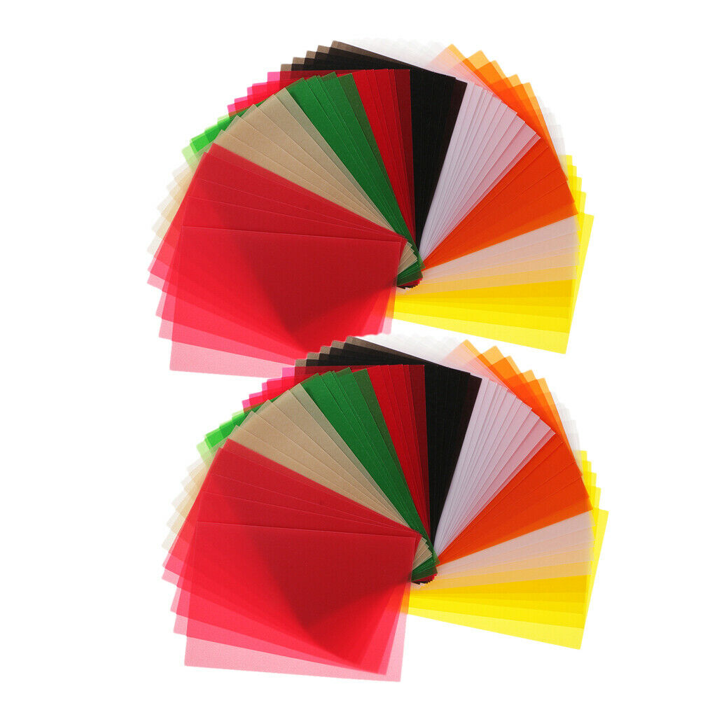 100Sheets Multicolor Tracing Papers DIY Photo Scrapbooking Translucent Paper