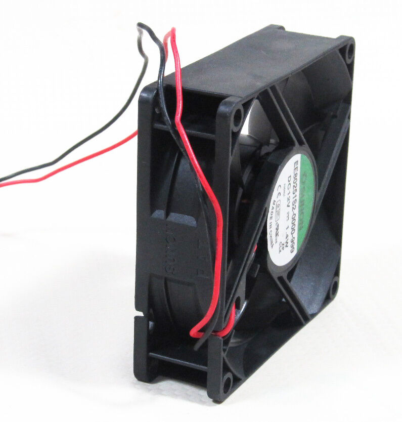 1pc SUNON EE80251S2-0000-999 80x80x25mm DC Fan 12V 1.4W 37CFM 2pin Connector