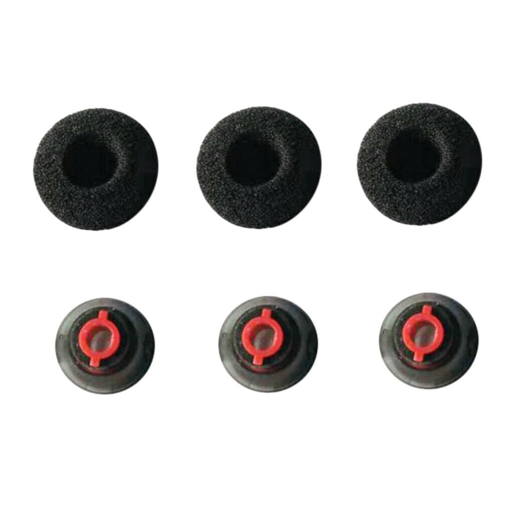 6pcs Silicone in-ear Bluetooth Earphone Covers Tips