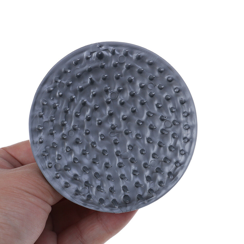 Shower Hair Shampoo Brush Comb Silicone Massage Scalp Anti-Skid Hairbrush.l8