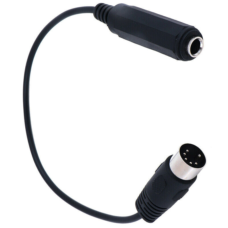 Stereo Audio Extension Cable MIDI 5-Pin Monoprice 6.35mm 1/4 Inch Female TRS: Kt