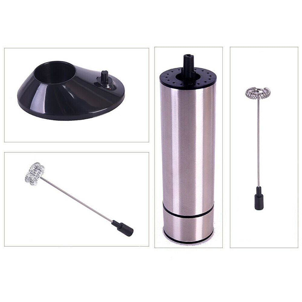 Frother Electric Milk Mixer Drink Foamer Coffee Eggs Beater Whisk Latte Stirrer