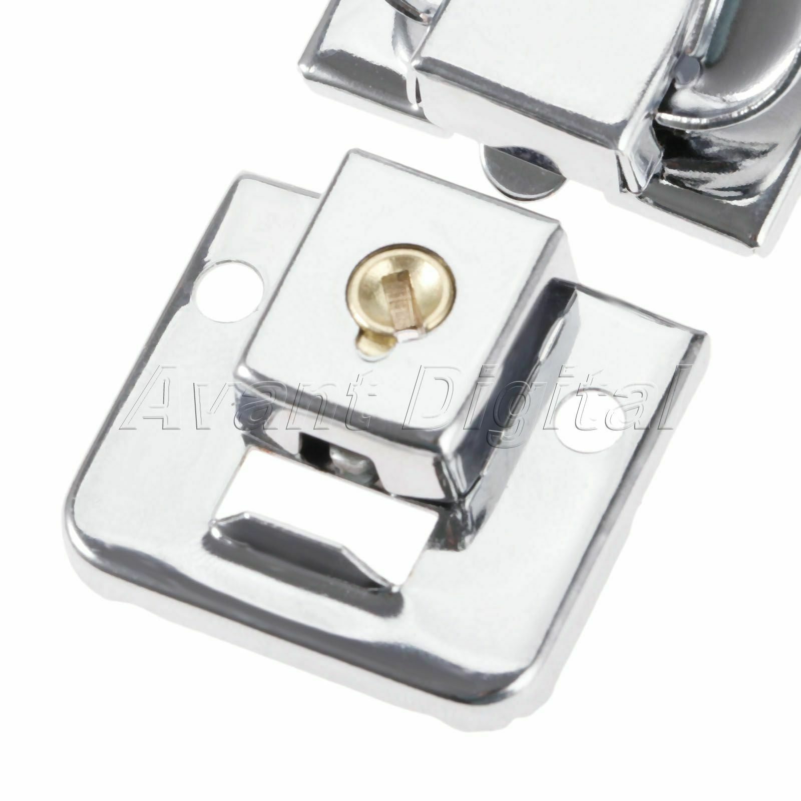 Furniture Drawer Cabinet Wardrobe Cupboard Door Toggle Latch Lock & Key 38*28mm