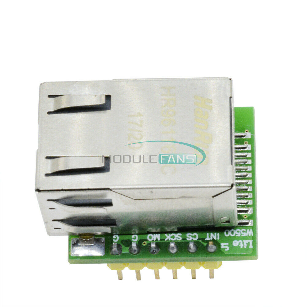 2PCS ENC28J60 W5500 Chip USR-ES1 SPI to LAN/ Ethernet Converter TCP/IP Module