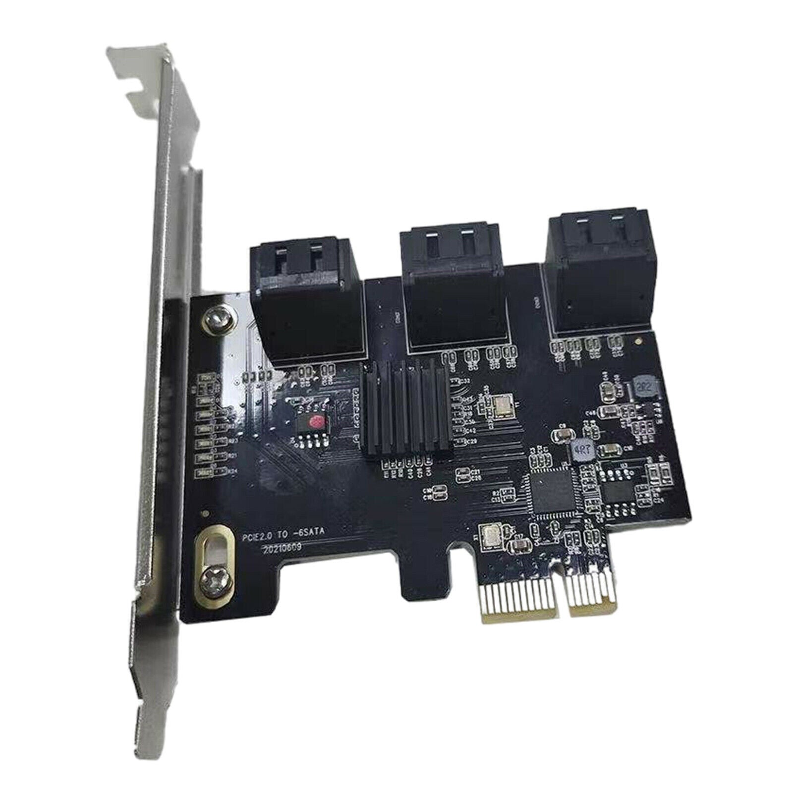 PCI Express to SATA 3.0 6-Port 6Gbps Expansion Card Board Adapter Converter