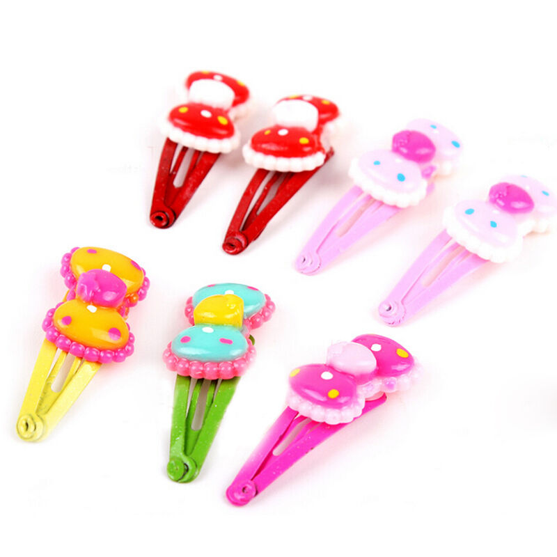 Magic Kids Girls Hair Clips Mixed Assorted Slides Hair Jewelry Random T31FL