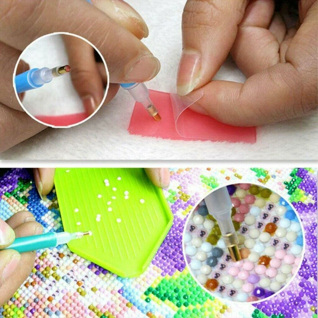 5D DIY Full Drill Flower Pot Diamond Painting Cross Stitch Art Wall Decor SALE
